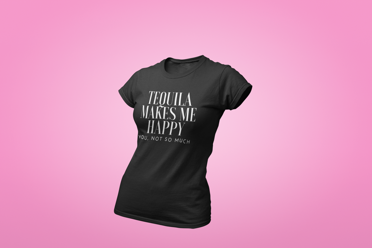 The Tequila Makes Me Happy Shirt