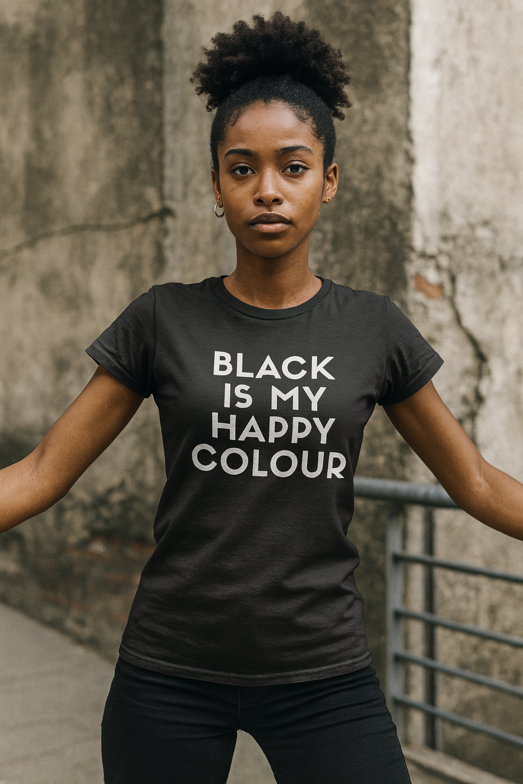 The Black Is My Happy Colour Shirt