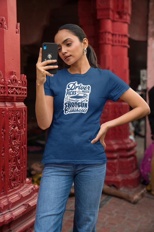 The Driver Picks the Music Shirt