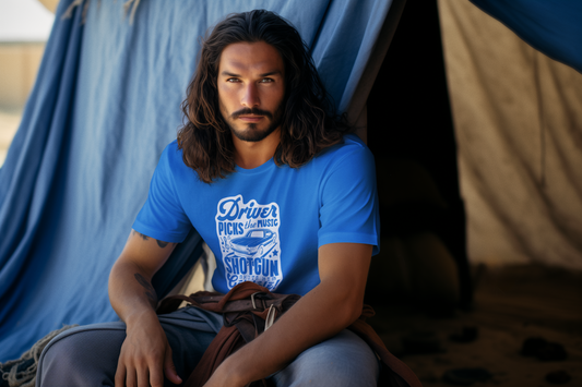 The Driver Picks the Music Shirt