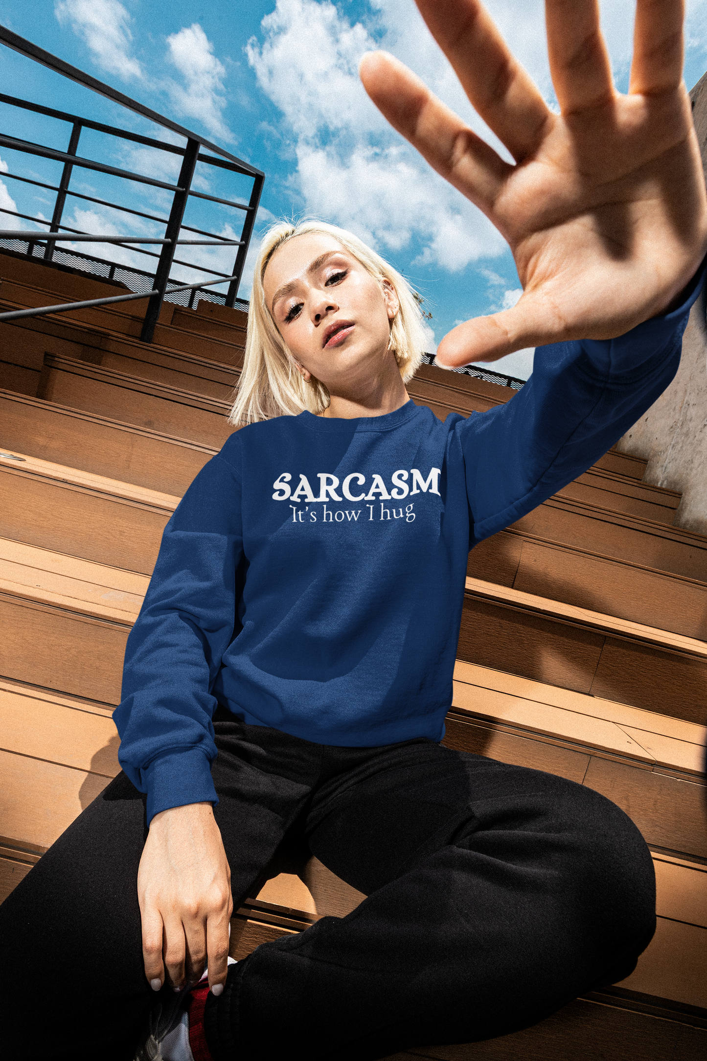 The Sarcasm: It's How I Hug Shirt